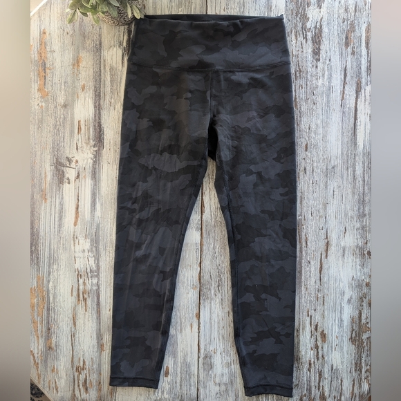 Lululemon Wunder Train High-Rise Tight 25" Camo Women's 10 - Picture 4 of 10